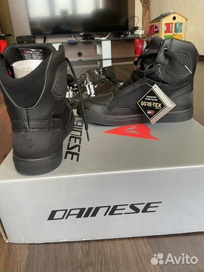 Мотоботы Dainese Street Darker Black Мотокеды 40