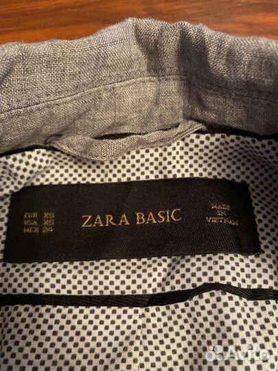 Льняной Брючный костюм zara