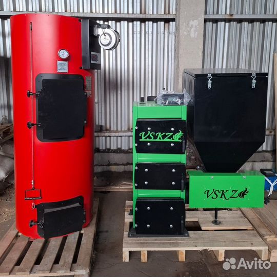 Автоматический котел вскз-Эко 80 кВт