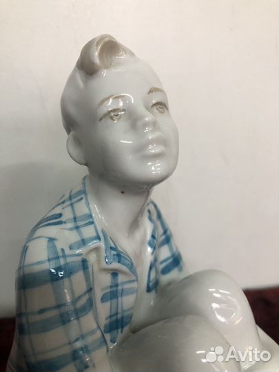 Редкая Статуэтка Мечтатель Дулево 1962г RRR