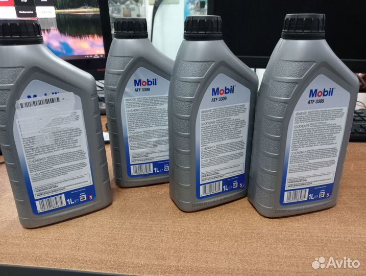 Масло трансмиссионное mobil atf 3309
