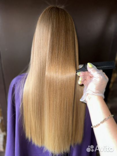 Кератин ботокс волос