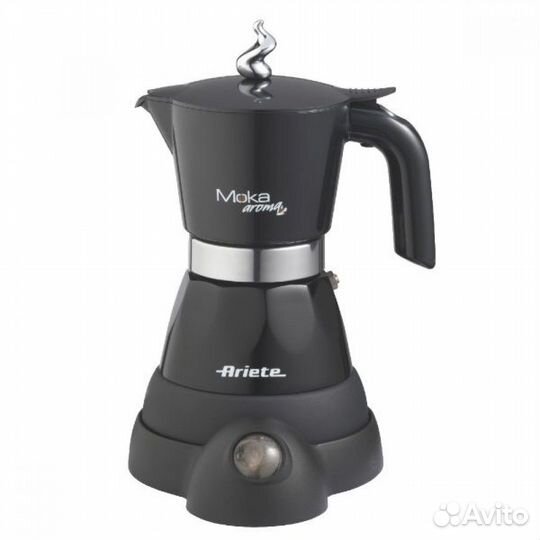 Новая гейзерная кофеварка ariete 1358/11 moka arom