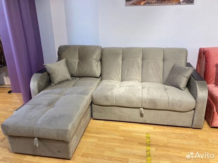 Угловой диван аккордеон