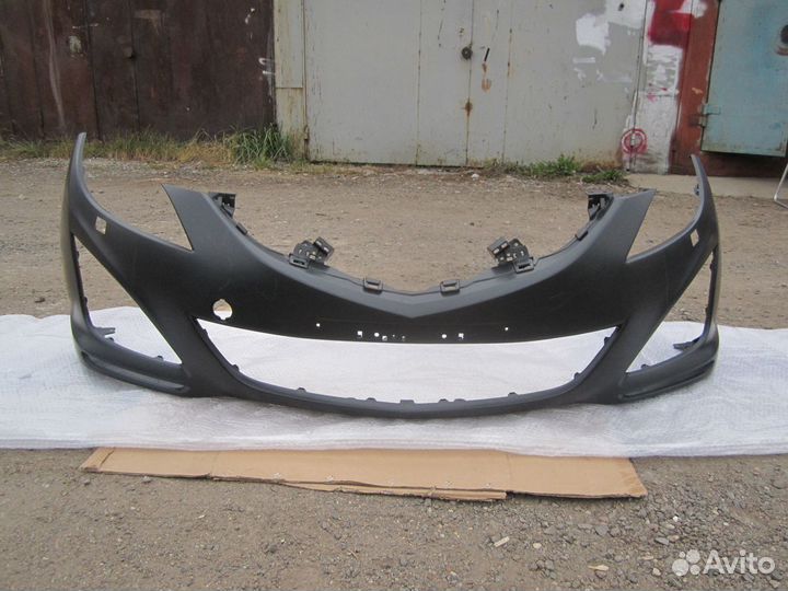 Бампер передний под омыватель Mazda 6 GH рестайл