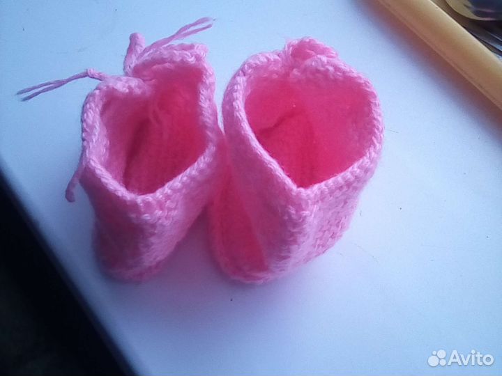 Пинетки для девочки