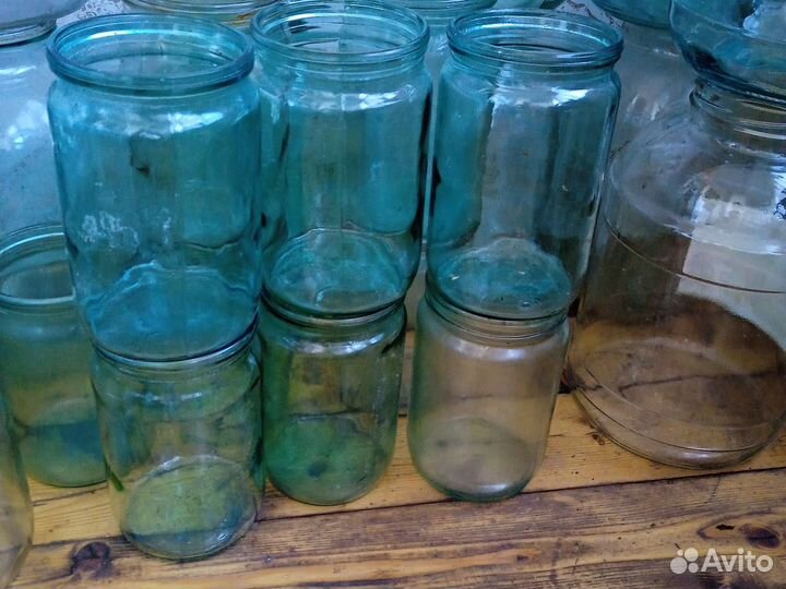 Банка стеклянная 0,5, 0,7, 1, 2, 3 литровые
