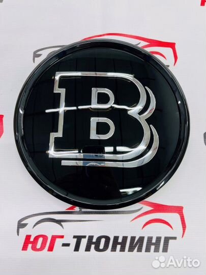 Знак Брабус в Решетку радиатора Mercedes GLC