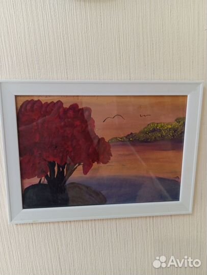 Картина гуашь