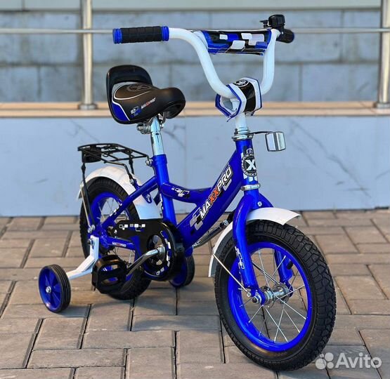 Детский четырехколесный велосипед 14