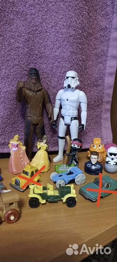 Игрушки из киндера магниты