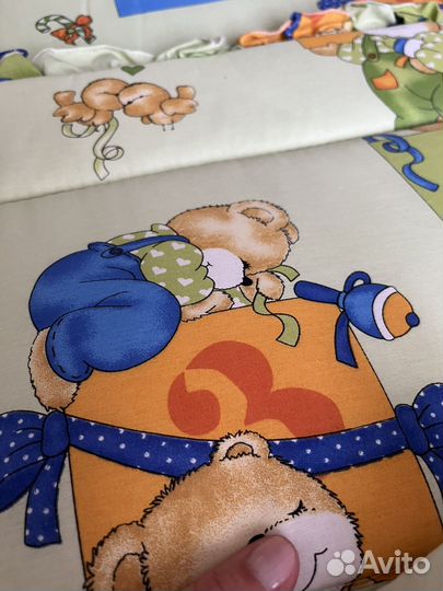 Бортики в кроватку