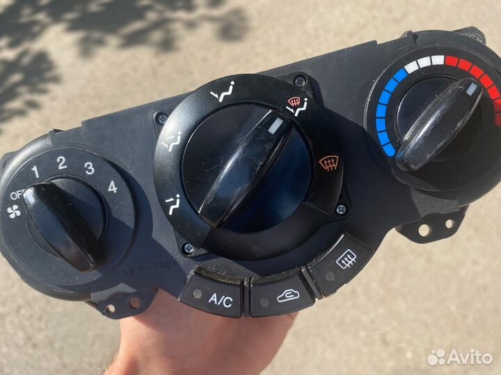 Модуль управления печкой lacetti