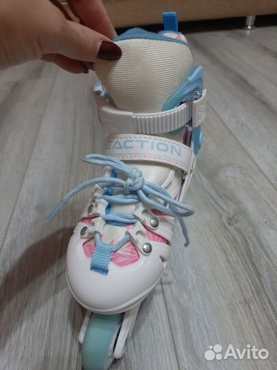 Роликовые коньки детские раздвижные 28-31
