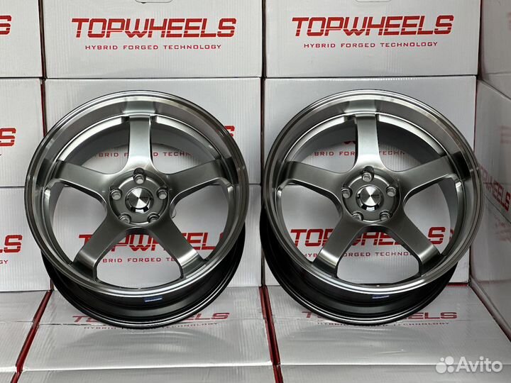 Диски SRL F134 18 9.5J +38 5x100 73.1 вес 8.5kg HB