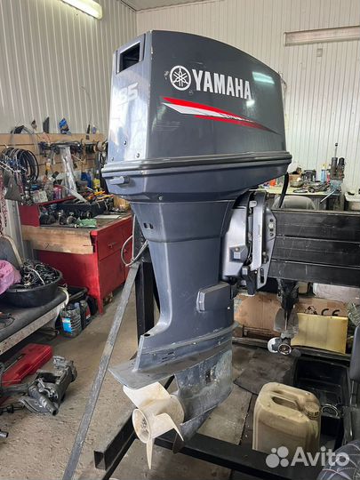 Лодочный мотор Ямаха AET 85 2х тактный 2015 г.в