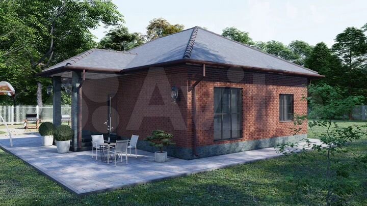 Дом 82 м² на участке 6 сот.