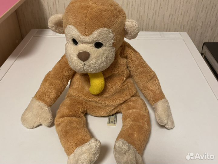Игрушка мягкая обезьянка