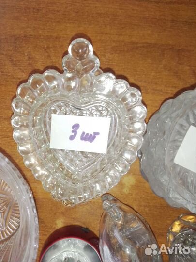 Изделия из стекла и хрусталя СССР