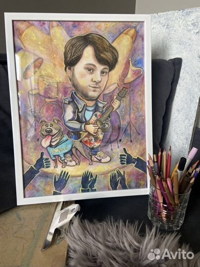 Шарж. Портрет. Иллюстрация на заказ