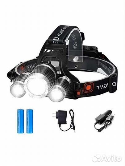 Фонарик аккумуляторный