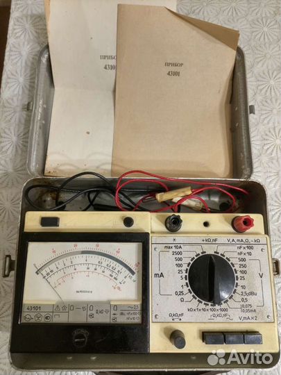 Тестер. Мультиметр. 43101. СССР