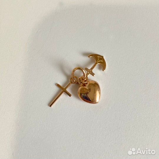 Подвеска, золото 585 (14K), вес 2.31 г