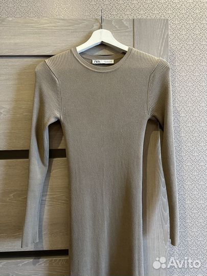 Платье zara миди
