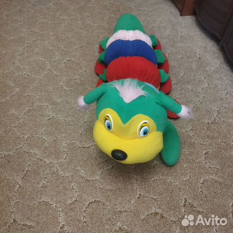 Игрушка Большая гусеница -1м 20 см
