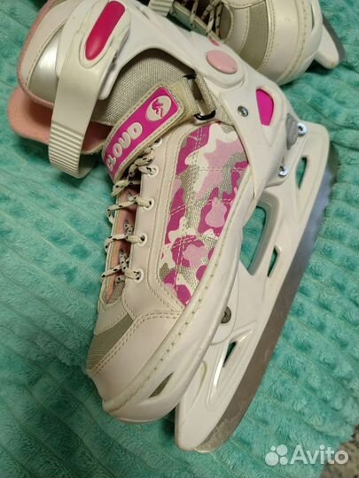 Коньки раздвижные 38 40