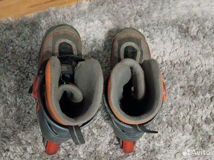 Роликовые коньки детские раздвижные