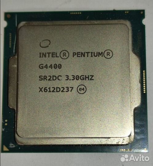 Процессор intel pentium g4400 - 3.3ghz (lga1151)