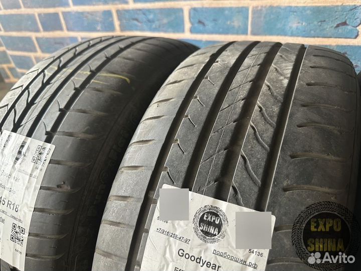 Goodyear EfficientGrip 225/45 R18 и 255/40 R18 91Y