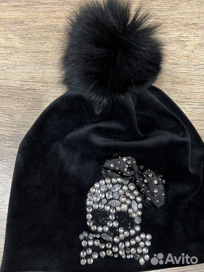 Шапка велюровая