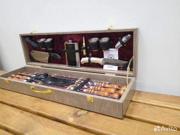 Шашлычный набор подарочный