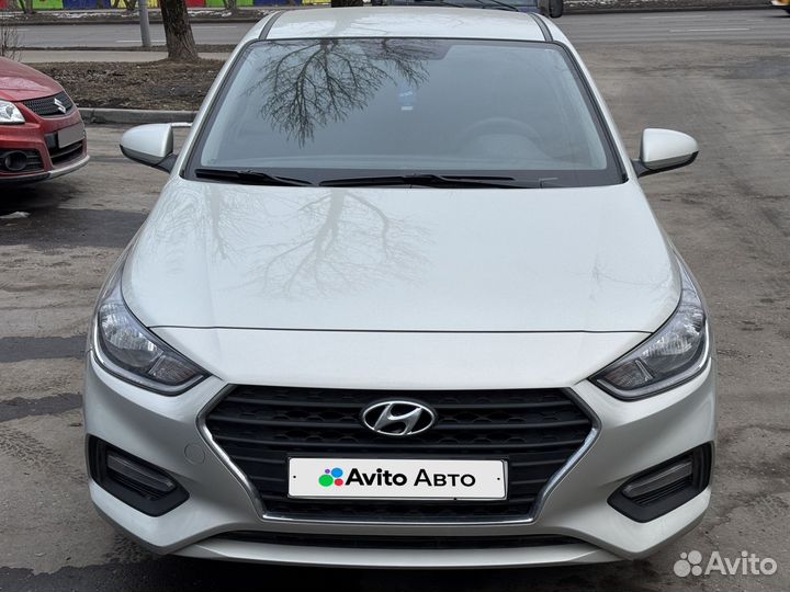 Hyundai Solaris 1.6 AT, 2017, 75 593 км