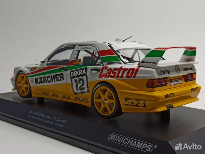 Mercedes 190E 2.5-16 EVO 2 ) W201) Minichamps 1:18