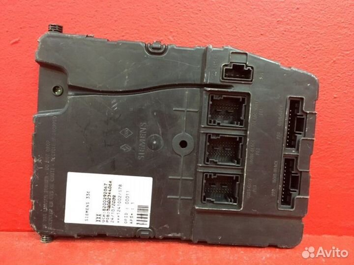 Блок комфорта Renault Megane 2 K4M760 2005