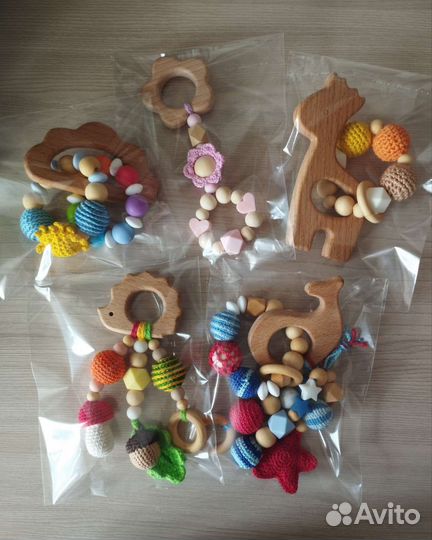 Грызунки для малышей. Ручная работа