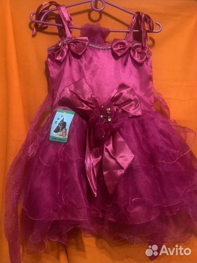 Платье для девочки 92 98 пышное