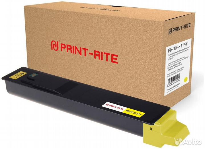 Картридж Print-Rite PR-TK-8115Y 1458651