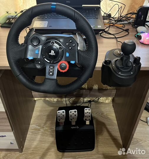 Руль Logitech g29 с кпп