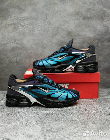 Кроссовки nike air max tailwind skepta blue