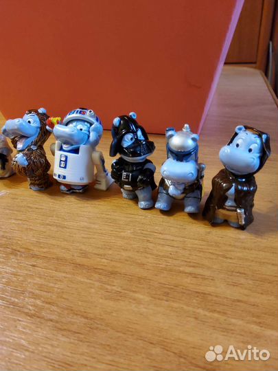 Бегемоты киндер сюрприз