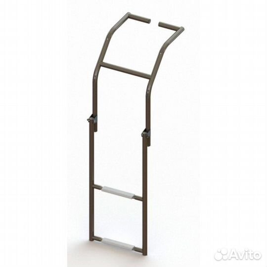 Трап складной для надувных лодок, 2 белых ступени