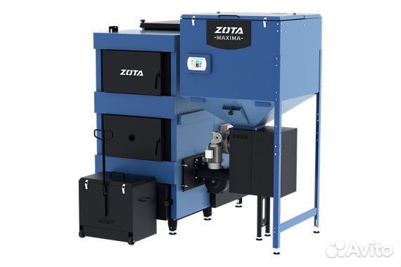 Котел твердотопливный автоматический Zota Maxima