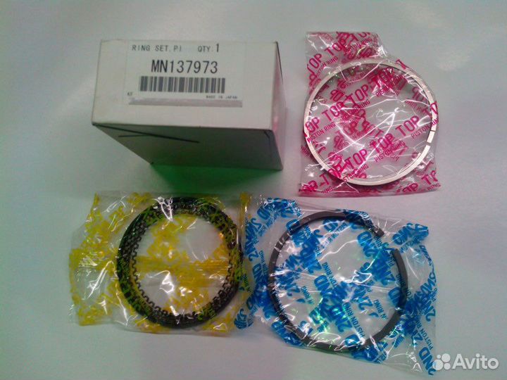 Кольца поршневые Митсубиси 1.8 4g93