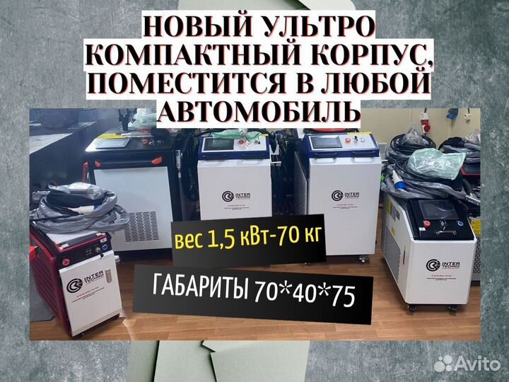 Аппарат лазерной сварки 3в1 (1500W)