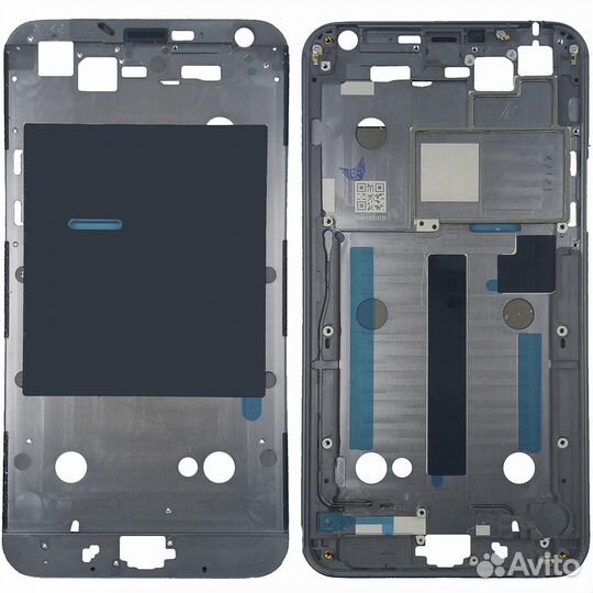Средняя часть корпуса (рамка) для Meizu MX4 черная