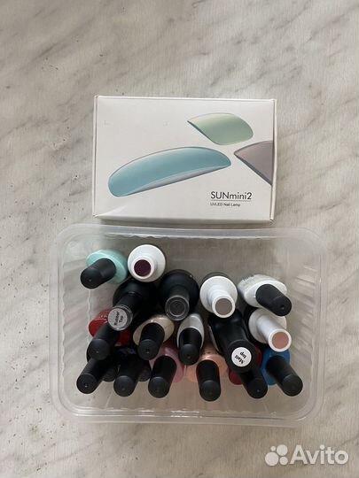 Лампа, лаки и базы и топы